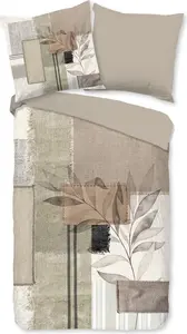 Пододеяльник Pure 135x200 + 1* 80x80 см - Абстрактный/теплый Muller Textil