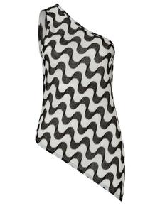 Вязаный топ Ana Alcazar, черный