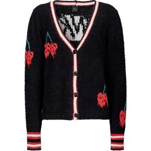 PINKO Вязаный свитер SS23 женский черный