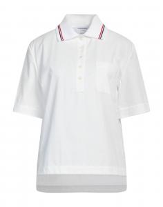 Рубашка поло Thom Browne, белый
