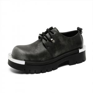 MADALLO Премиальные дерби устойчивые к истиранию низкие повседневные туфли мужские серебристые, цвет Silver