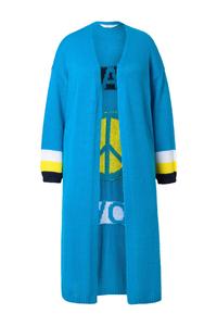 Вязаный кардиган Angel of Style, бирюзовый