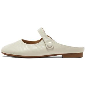 Женские сандалии из ПВХ, поливинилхлорида, кожи, лоскутные, тихие, нескользящие, с закрытым носком BATA, Apricot