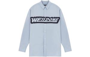 WE11DONE Рубашка Unisex Sky Blue