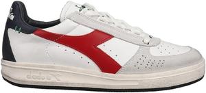 Мужские кроссовки Diadora B.Elite H Leather Dirty с шнуровкой, повседневные - белые