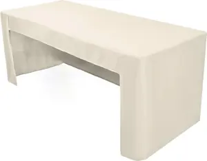 Простыня на резинке, полиэстер, открытая спинка, однотонная, можно стирать, скатерть для встреч, вечеринок, свадеб, банкетов, украшения на день рождения Homedvery