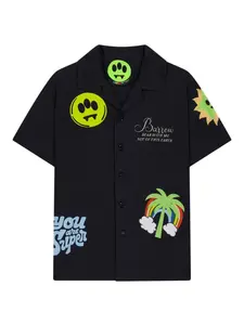 Рубашка с логотипом Barrow kids, черный