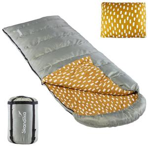 SKANDIKA Спальный мешок Dundee + подушка - 3 сезона, до -20°C - 220 x 80 см