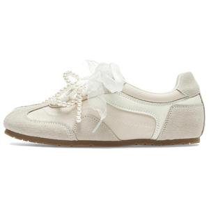 AGSDON Женские низкие повседневные туфли 2,5 см желтые, цвет Yellow