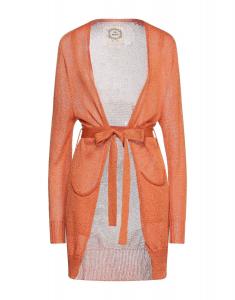 Кардиган Pink Memories, оранжево-коричневый