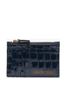 Кожаный держатель карт Roberto Cavalli, синий