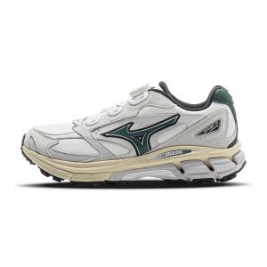 LG Premium низкие повседневные кроссовки Unisex Mizuno, белый/зеленый/серый