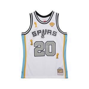 Джерси Mitchell & Ness 2002 Hardwood Classics Retirement Manu Ginobili San Antonio Spurs Swingman Mitchell Ness, белый