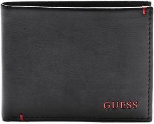 Кошелек Guess Men's, Julian Black/Red