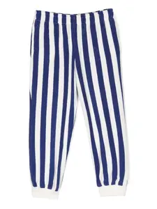 Полосатые брюки из органического хлопка Weekend House Kids., синий