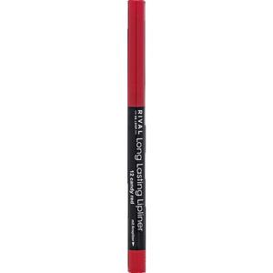 Подводка для губ Long Lasting Lipliner 12 – конфетно-красный RIVAL DE LOOP, 1 шт.