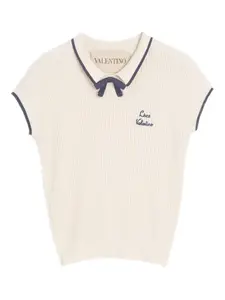 Хлопковый свитер VALENTINO GARAVANI, нейтральный