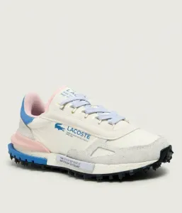 Элитные спортивные кожаные кроссовки Lacoste, белый