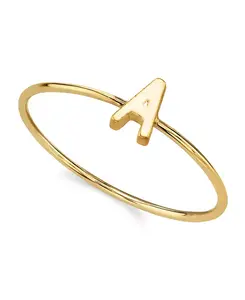 Кольцо с инициалами из 14-каратного золота 2028, a