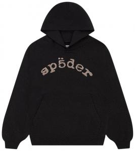 Худи Sp5der VVS Hoodie 'Black', черный