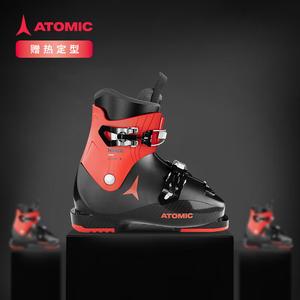 Atomic Детские горнолыжные ботинки, двухбортные снегоступы, черно-красные, для маленьких детей, HAWX KIDS 2AE502, размер 20-20,5