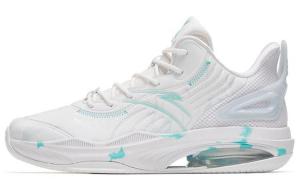 Баскетбольные кроссовки KT3 мужские с низким верхом, белые/королевские синие Anta