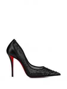 Туфли на каблуке Miss Z Degrastrass Christian Louboutin, черный