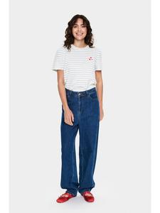 Футболка JuciaSZ приталенная, в полоску AiryBlue White SAINT TROPEZ