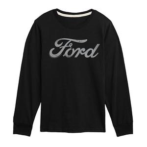 Футболка с длинным рукавом Boys 8-20 ford с принтом Licensed Character, Black