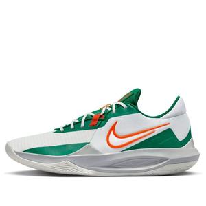 Кроссовки precision 6 'malachite safety orange' Nike, белый