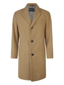 HECHTER PARIS Шерстяное пальто верблюжьего цвета
