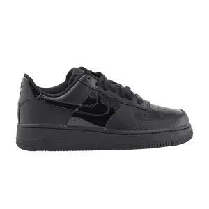 Кроссовки Nike Wmns Air Force 1 Low '07 'Triple Black', черный