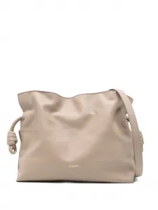 Сумка на плечо Flamenco Loewe, бежевый