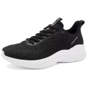 Кроссовки мужские низкие черный/белый Qiaodan