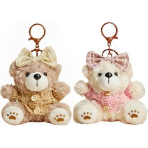 Плюшевый кулон в виде мишки-печенья высотой 12,5 см ROUERXIONG