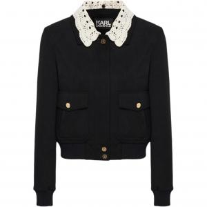 KARL LAGERFELD SS26 Куртки и пальто для женщин KARL LAGERFELD / Karl Lagerfeld Jeans, черный