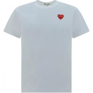 CDG Play Футболка мужская белая