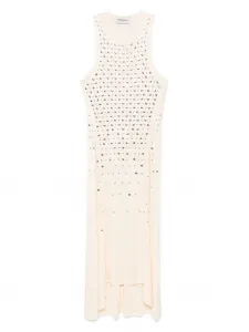 Платье асимметричного кроя Sonia Rykiel, нейтральный