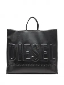Текстурированная сумка-тоут DSL 3D Shopper Ew X с тиснением Diesel, черный
