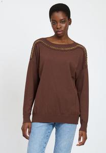 Джемпер INFLUENCER CHAIN-DETAILED, Brown