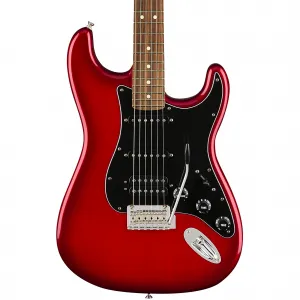 Электрогитара Fender Player Stratocaster HSS с накладкой грифа из Pau Ferro, ограниченная серия, Candy Red Burst