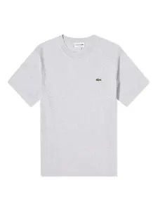 Футболка с нашивкой-логотипом Lacoste, серый