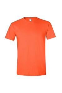 Мягкая футболка с короткими рукавами Gildan, оранжевый