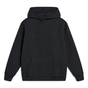 Толстовка с капюшоном все возможно логотип толстовка Li-Ning, черный