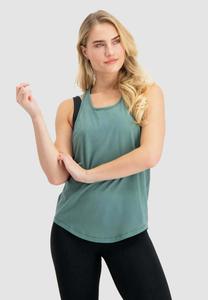 Топ Urban Goddess MAYA YOGA TANK, Forest/Dark Green