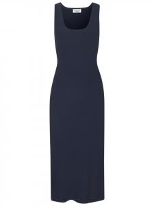 Copenhagen Studios Вязаное платье темно-синего цвета