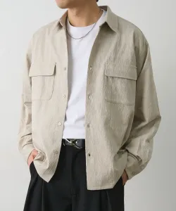 Яркая жаккардовая рубашка Colony 2139, цвет Greige