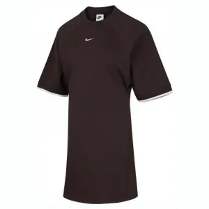 Футболка-платье Nike, коричневый