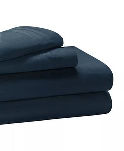 Комплект цельного белья из египетского хлопка плотностью 1000 нитей Superior, синий