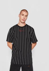 Футболка с принтом ФУТБОЛКА PINSTRIPE ESSENTIAL UNISEX 2 PACK Karl Kani, черный/белый